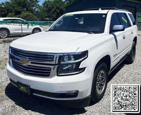 WHITE 2016 Chevrolet Tahoe LTZ