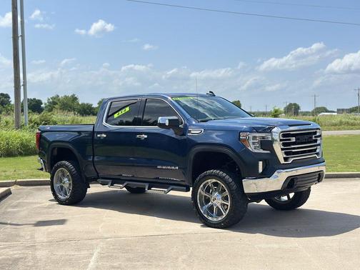 Pacific Blue Metallic 2019 GMC Sierra 1500 SLT