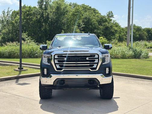 Pacific Blue Metallic 2019 GMC Sierra 1500 SLT