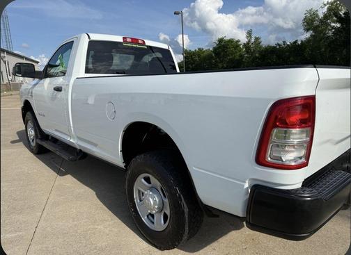 Bright White Clearcoat 2022 RAM 3500 Tradesman Regular Cab 4x4 8' Box