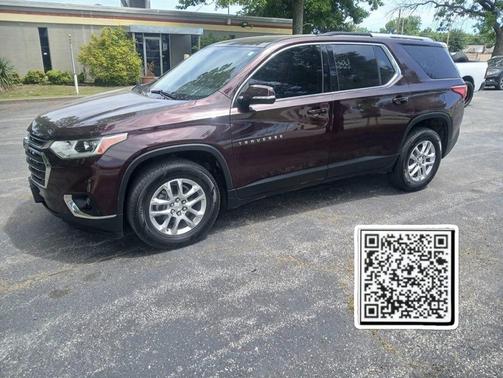 Black Currant Metallic 2018 Chevrolet Traverse LT Cloth