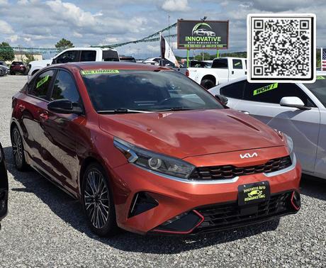 Fire Orange 2022 Kia Forte GT-Line