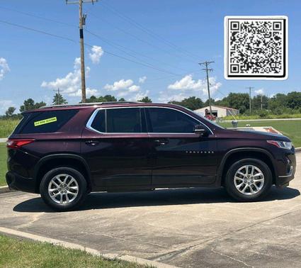Black Currant Metallic 2019 Chevrolet Traverse LT Leather