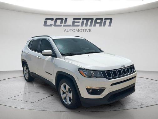 White Clearcoat 2020 Jeep Compass Latitude