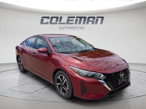 Scarlet Ember 2024 Nissan Sentra SV