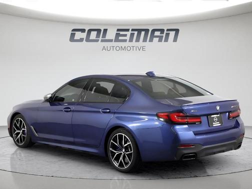 Phytonic Blue Metallic 2022 BMW M550 i xDrive