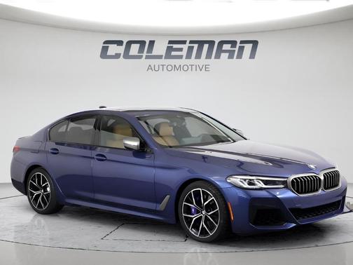 Phytonic Blue Metallic 2022 BMW M550 i xDrive