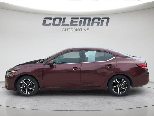 Rosewood Metallic 2024 Nissan Sentra SV