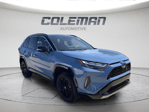 Cavalry Blue 2024 Toyota RAV4 Hybrid XSE
