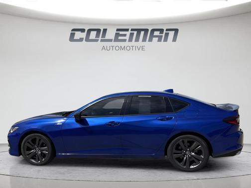 Apex Blue Pearl 2021 Acura TLX A-Spec