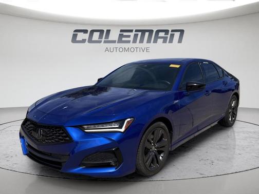 Apex Blue Pearl 2021 Acura TLX A-Spec