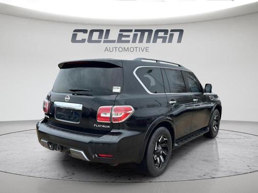 Black 2019 Nissan Armada Platinum