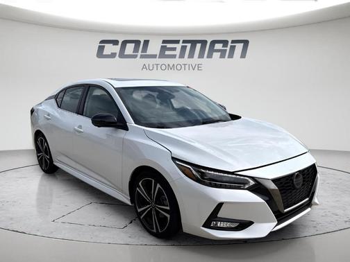 Aspen White 2023 Nissan Sentra SR