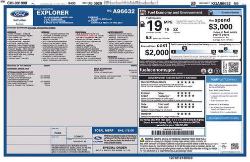 2019 Ford Explorer Limited