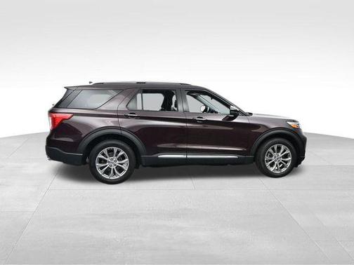 Red Metallic 2023 Ford Explorer Limited