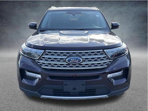 Red Metallic 2023 Ford Explorer Limited