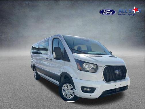 Oxford White 2024 Ford Transit-350 XLT