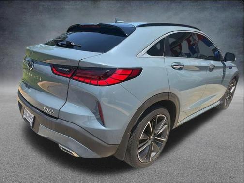 Slate Gray 2022 INFINITI QX55 LUXE