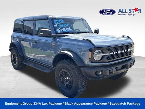 Azure Gray Metallic 2025 Ford Bronco Badlands