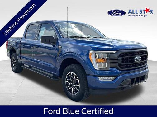 Atlas Blue Metallic 2022 Ford F-150 XLT