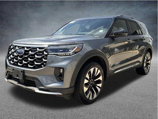 Carbonized Gray Metallic 2025 Ford Explorer Platinum