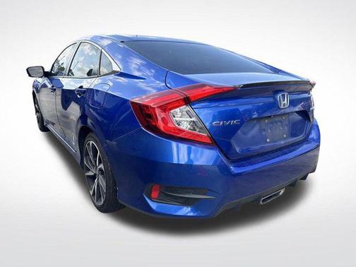 Aegean Blue Metallic 2020 Honda Civic Sport
