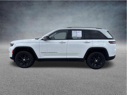 Bright White Clearcoat 2024 Jeep Grand Cherokee Limited