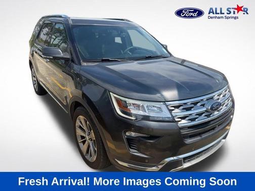 Shadow Black 2018 Ford Explorer Limited