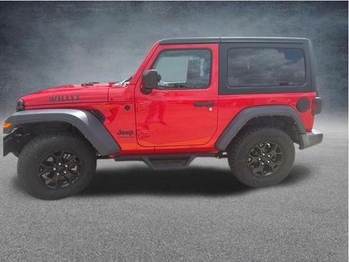 Firecracker Red Clearcoat 2022 Jeep Wrangler Willys