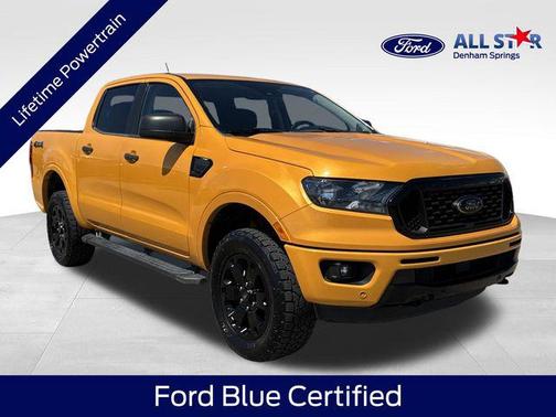 Cyber Orange Metallic Tricoat 2021 Ford Ranger XLT