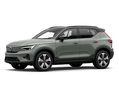 Sage Green 2023 Volvo XC40 Plus