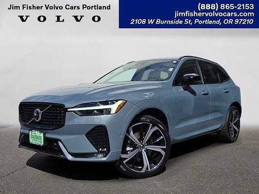 Thunder Grey 2024 Volvo XC60 B5 Ultimate Dark