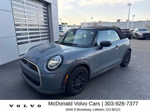 Gray Metallic 2025 MINI Convertible Cooper S