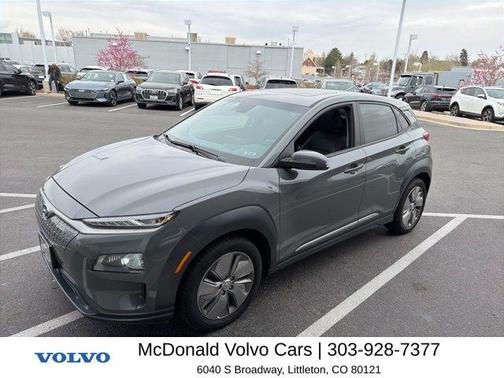 Galactic Gray 2021 Hyundai KONA EV Ultimate
