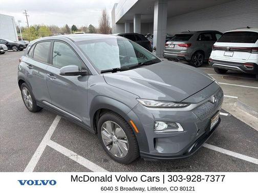 Galactic Gray 2021 Hyundai KONA EV Ultimate