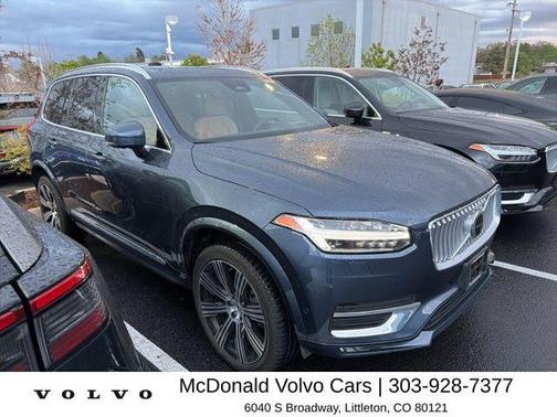 Denim Blue Metallic 2023 Volvo XC90 B6 Ultimate 7-Seater