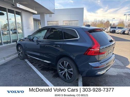 Denim Blue Metallic 2023 Volvo XC60 B5 Ultimate Bright Theme