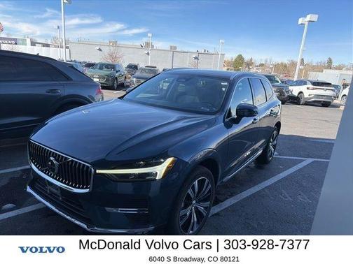 Denim Blue Metallic 2023 Volvo XC60 B5 Ultimate Bright Theme