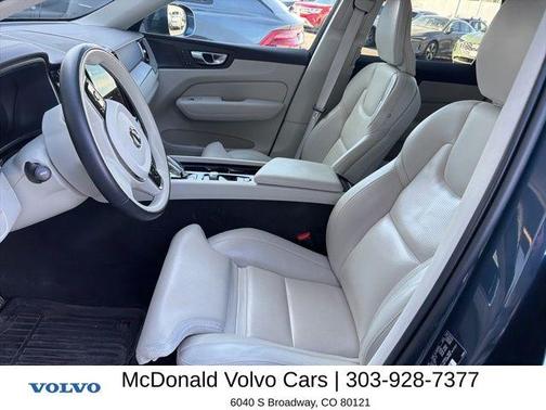 Denim Blue Metallic 2023 Volvo XC60 B5 Ultimate Bright Theme