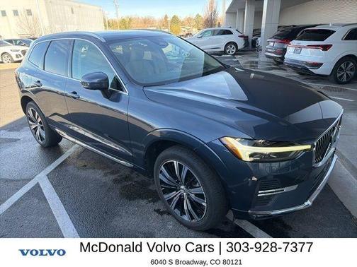 Denim Blue Metallic 2023 Volvo XC60 B5 Ultimate Bright Theme