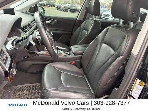 Night Black 2017 Audi Q7 3.0T Premium Plus