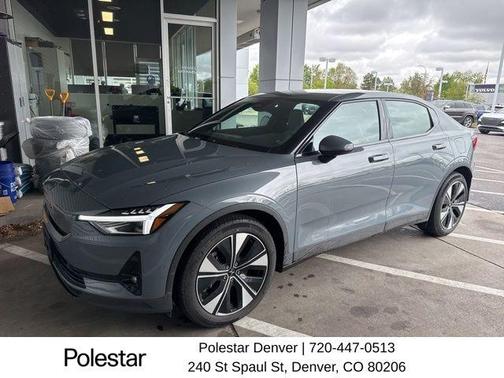 Thunder Metallic 2024 Polestar 2 Long Range Dual Motor