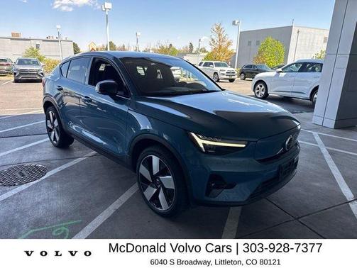 Fjord Blue Metallic 2023 Volvo C40 Recharge Pure Electric Twin Ultimate