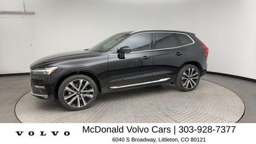 Onyx Black Metallic 2023 Volvo XC60 B5 Ultimate Bright Theme