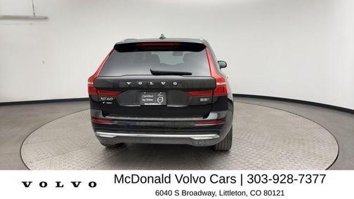 Onyx Black Metallic 2023 Volvo XC60 B5 Ultimate Bright Theme