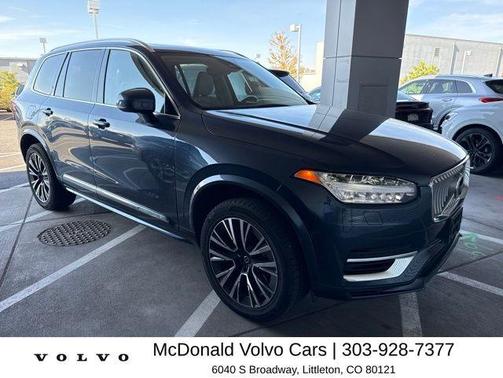 Denim Blue Metallic 2023 Volvo XC90 Recharge Plug-In Hybrid T8 Plus 6 Passenger
