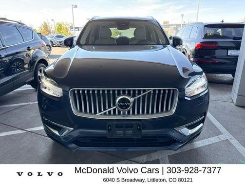Denim Blue Metallic 2023 Volvo XC90 Recharge Plug-In Hybrid T8 Plus 6 Passenger