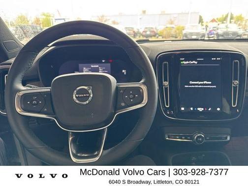 Sage Green Metallic 2023 Volvo XC40 Recharge Pure Electric Twin Ultimate