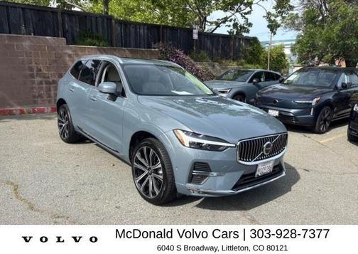 Thunder Gray Metallic 2023 Volvo XC60 B5 Ultimate Bright Theme