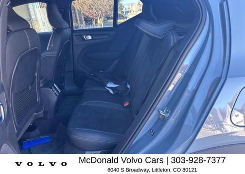 Thunder Gray Metallic 2023 Volvo XC40 Recharge Pure Electric Twin Ultimate